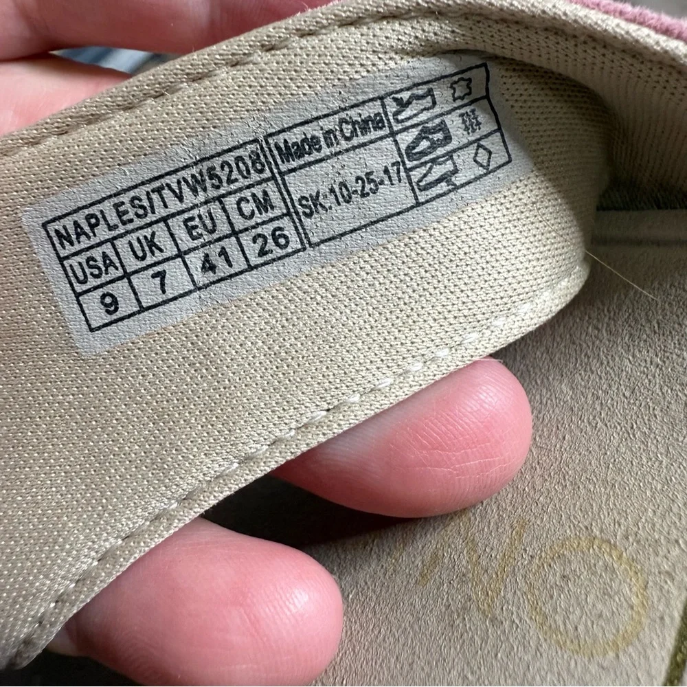 Vionic Dillon Shine Toe Post Sandal Blush Pink Women's - Picture 12 of 13